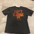 Nike Shirts | Nike Mens Xl Vintage Just Dunk It Basketball T-Shirt | Color: Gray/Orange | Size: Xl