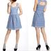 Anthropologie Dresses | Anthro Deletta Baby Blue Eyelet Dress! | Color: Blue | Size: M