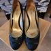 Coach Shoes | Coach Wedge Worn Twice Like New | Color: Blue | Size: 10