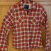 American Eagle Outfitters Tops | Flannel | Color: Red | Size: 10