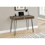 "Computer Desk / Home Office / Laptop / Left / Right Set-Up / Storage Drawers / 40""L / Work / Metal / Laminate / Brown / Black / Contemporary / Modern - Monarch Specialties I 7772"