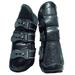 Majyk Equipe Estrella Sparkle 100% Leather Jump Boot - Front - Large Pony/Small Horse - Black - Smartpak