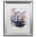 Trademark Fine Art 'Lighthouse' Framed Graphic Art Print on Canvas Canvas | 1.25 D in | Wayfair ALI1916-S1620MF