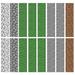 Room Mates Minecraft Block Strips Peel & Stick Wall Decal Vinyl in Brown/Gray/Green | 16.7 H x 4 W in | Wayfair RMK5136GM