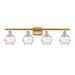 Wade Logan® Halvorson Dimmable Vanity Light in Yellow | 11 H x 36 W x 7.5 D in | Wayfair 75035EF432DC42B99797CB28722B405E