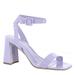 Madden Girl Winnii Dress Sandal - Womens 8 Purple Sandal Medium