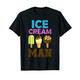 Eis-Mann lustiges Halloween-Kostüm für Eis-Liebhaber T-Shirt