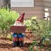 Alpine Corporation 22" Tall Outdoor Garden Gnome Yard Statue Decoration