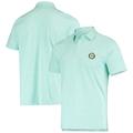 Men's Vineyard Vines Green Oakland Athletics Heathered Winstead Sankaty Polo