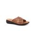 Women's Tillman Sandal by SoftWalk in Tan Laser (Size 9 M)