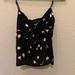 Brandy Melville Tops | Brandy Melville/John Galt | Floral Flowy Tank Top | Color: Black | Size: One Size