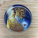 Disney Accessories | Beauty And The Beast 25th Anniversary Edition Disney Button | Color: Blue/Gold | Size: Os