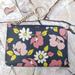 Kate Spade Accessories | #Bagsavenue Fast Ship Road Trip Floral Medium L-Zip Card Holder Blue Kate Spade | Color: Blue/Yellow | Size: 5" L X 3.5" H