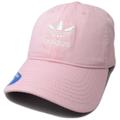 Adidas Accessories | Adidas Hat Pink Mens Originals Strapback Cotton Baseball Cap Adjustable One Size | Color: Pink | Size: Os