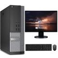 Gaming PC OptiPlex SFF Desktop Computer i7 3770 16GB RAM 256GB SSD + 1TB HDD + GT730 2GB 22” Refurb TFT + Gaming Keyboard & Mouse Windows 10 Pro (Renewed)