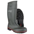 UKD Dunlop Acifort Steel Toe Cap Safety Wellies Boots Mens PVC Green W138E (11 UK, numeric_11)