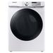 Samsung 7.5 cu. ft. Smart Electric Dryer w/ Steam Sanitize+ in White | 38.75 H x 27 W x 31.3125 D in | Wayfair DVE45B6300W/A3