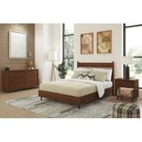 Wade Logan® Flossmoor Queen Panel Bed Wood in Brown | 48 H x 63 W x 88 D in | Wayfair D93AB05B87114E8A98AF4DEF973B0383