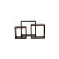 Biacchi Gianfranco - Set 3 Cubi mdf Colore Wenge'