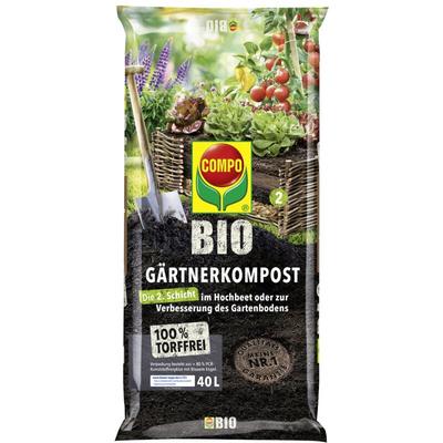 Compo bio Gärtner-Kompost torffrei, 40 Ltr Image