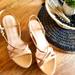 Kate Spade Shoes | Kate Spade Wedge Sandals- 8.5 | Color: Cream | Size: 8.5