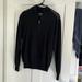 Michael Kors Sweaters | Black Michael Kors Quarter Zip Fits Like Mens Small | Color: Black | Size: S