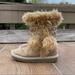 Michael Kors Shoes | Michael Kors Lil Lettie Tan Faux Fur Boots Size 8 | Color: Tan | Size: 8g