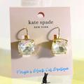 Kate Spade Jewelry | Kate Spade New Yorksquare Leverback Earrings | Color: Gold | Size: 1 Pair