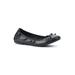 Women's White Mountain Sunnyside Ii Ballet Flat by White Mountain in Black Smooth (Size 8 1/2 M)