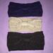 Urban Outfitters Accessories | Cable Knit Winter Headbands | Color: Cream | Size: Os