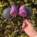 Disney Accessories | Disney’s Purple Minnie Mouse Ears | Color: Black/Purple | Size: Os