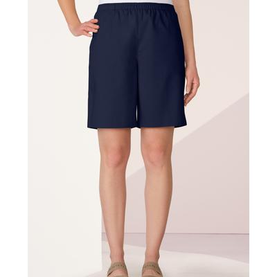 Draper's & Damon's Women's Classic Comfort® Shorts - Blue - L - Misses