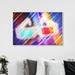 Art Remedy Video Games Do You Remember - Painting Print Canvas in Indigo/Red | 36 H x 54 W x 2 D in | Wayfair 10898_54x36_CANV_WFL