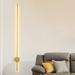 Everly Quinn Leger Minimalist Light Sconce Metal | 26 H x 2.4 W x 2 D in | Wayfair 525EA5F26ECE41748D09D4D997D2D815