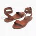 Madewell Shoes | Madewell Brown Leather Ankle-Strap Sandals | Color: Brown | Size: 8
