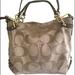 Coach Bags | Authentic Coach 14146 Signature Brooke Hobo Satchel*Father's Day Sale Price! | Color: Cream/Gold | Size: 15" X 13" X 4.5"