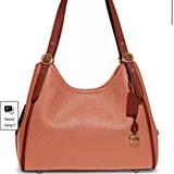 Coach Bags | Early Black Friday Sale All Must Gocoach Lori Mixed Leather Shoulder Bag | Color: Gold/Pink | Size: Os