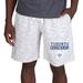 Men's Concepts Sport White/Charcoal Toronto Maple Leafs Alley Fleece Shorts