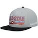 Men's Mitchell & Ness Gray 1997 NBA All-Star Game Hardwood Classics Wordmark Snapback Hat