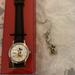 Disney Accessories | New In Box Vintage Mickey Mouse Watch With Bonus Charm | Color: Black | Size: Os