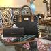 Michael Kors Bags | Authentic Michael Kors Studded Handbag&Wallet Set | Color: Brown | Size: Os