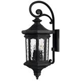 Raley 31 1/2"H Black Outdoor Wall Light by Hinkley Lighting