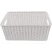 YBM Home Plastic Rattan Storage Box Basket Organizer, BA425