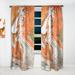 Design Art No Pattern & Not Solid Color Semi-Sheer Thermal Rod Pocket Single Curtain Panel Polyester/Linen | 84 H x 52 W in | Wayfair