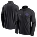 "Haut coupe-vent Pacer Performance à quart de zip Nike Colorado Rockies Diamond Icon pour homme, noir"