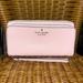 Kate Spade Bags | Kate Spade Staci Saffiano Leather Large Carryall Wristlet Wallet, Pink Nwt | Color: Pink | Size: Large