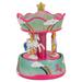 Northlight Seasonal 6.5" Children's Rainbow Rotating Unicorn Musical Carousel Resin in Pink | 6.5 H x 4 W x 4 D in | Wayfair NORTHLIGHT PM92417