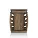 Gracie Oaks Laxami Mini Bar Cabinet Wood in Brown | 31.7 H x 26.4 W x 15.8 D in | Wayfair 853F2CF34BDC4855A32E74F540186A7A