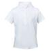 Dublin Ria Short Sleeve Girls Competition Shirt - Kids 14 - White - Smartpak