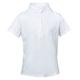 Dublin Ria Short Sleeve Girls Competition Shirt - Kids 14 - White - Smartpak